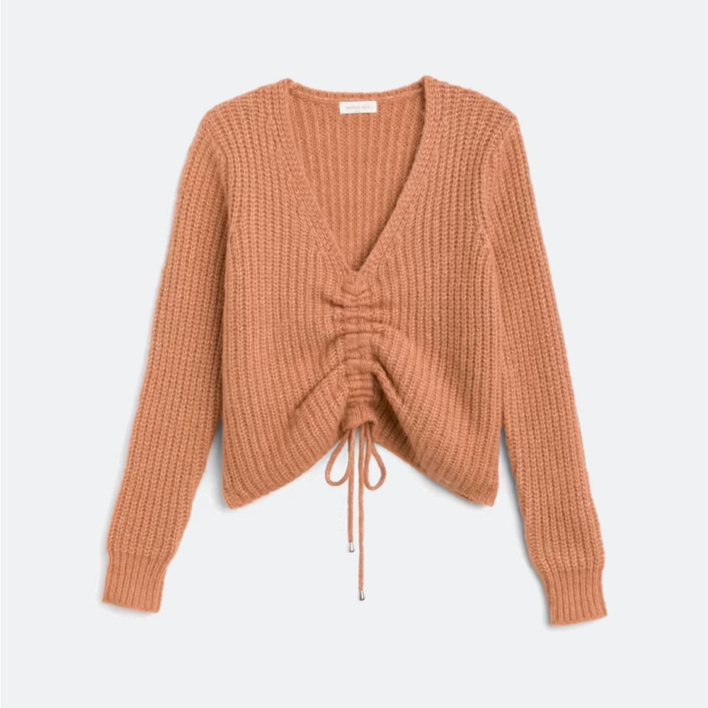 Cinched sweater